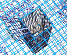 Load image into Gallery viewer, OceanBuilt Florida XL Blue Crab Trap – 18 x 24 x 24 Recreational Blue Crab Pot – Four-Throat Saltwater Crab Trap – Heavy Duty PVC Coated Wire Fishing Trap