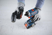 Load image into Gallery viewer, BOSCH GXL18V-270B22 18V Brushless 2 Tool Combo Kit with 5-in-1 Flexiclick Cordless Drill Driver and StarlockPlus Oscillating Multi Tool (Tool Set Includes: CORE18V Battery, Charger & Attachments)