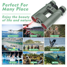 Load image into Gallery viewer, YINMONE 10x42 Laser Rangefinder Binoculars for Hunting Range Finder 2500Yds