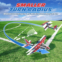 Load image into Gallery viewer, RC Plane, 2.4GHZ Remote Control Airplane W/ 3 Batteries & 6-axis Gyro Stabilizer, 2CH RTF RC Glider Toy