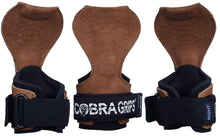 Load image into Gallery viewer, Cobra Grips Weight Lifting Gloves with Adjustable Neoprene Padded Wrist Wraps - (PRO Brown Sway Leather)