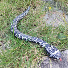 Load image into Gallery viewer, Realistic Remote Control Snake RC Animal Toy Crawling Electric Electronic Battery Powered Honored (Black)