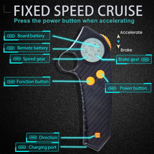 Load image into Gallery viewer, Electric Skateboard with Remote Control for Beginners, 450W Brushless Motor, 18.6 MPH & 7.6 Miles Range