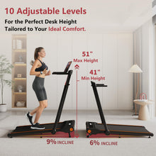 Load image into Gallery viewer, Walking Pad Treadmill with 9% Incline - Remote Control