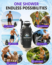 Load image into Gallery viewer, jamini 2.1 Gallon (8L) Portable Shower for Camping