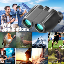 Load image into Gallery viewer, Binoculars 12x25 for Adults Night Vision Binoculars Compact Binocular Waterproof Binocular Wide Field of View for Bird Watching,Hiking,Hunting,Concert