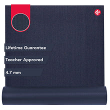 Load image into Gallery viewer, Manduka PROlite Yoga Mat 68" - 4.7mm | Lifetime Durability | Hygienic Construction | Teacher Approved | 68 x 24 inches | Midnight