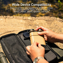 Load image into Gallery viewer, NESTOUT Rugged Power Bank, 15000mAh Outdoor Charger, 32W USB C Fast Charging PD, Waterproof IP67, Heavy Duty Shockproof, Tactical Battery Pack for iPhone Tablet Hiking Camping Survival (Black)