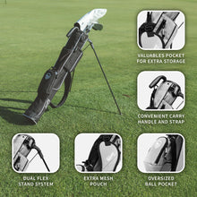 Load image into Gallery viewer, The Original Lightweight Sunday Golf Bag with Stand – Easy to Carry, Durable Pitch & Putt Bag for Driving Range, Par 3 & Executive Courses