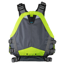 Load image into Gallery viewer, BLUESTORM Kinetic Fishing Life Jacket (PFD) | Fully Adjustable | Slim Back | Large Pockets | US Coast Guard Approved | for Kayaking, Fishing and More (Hi-Vis Green, Large/XL)