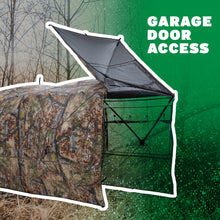 Load image into Gallery viewer, Barronett Blinds® Beast™, Portable Hunting Blind, Wide Blind, Fence-Line™ Camo, 140” x 70” x 80”, BE651FT