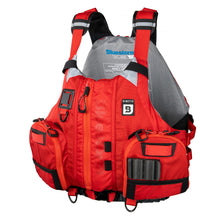 Load image into Gallery viewer, BLUESTORM Kinetic Fishing Life Jacket (PFD) | Fully Adjustable | Slim Back | Large Pockets | US Coast Guard Approved | for Kayaking, Fishing and More (Nitro RED, Small/Medium)