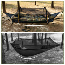 Load image into Gallery viewer, Night Cat Flat Lay Hammock: Non-Rolling Hammock Tent for Adults 1 Person 330LBS