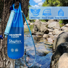 Load image into Gallery viewer, ShuRex 6L Gravity Fed Water Filtration System with Adjustable Tree Strap