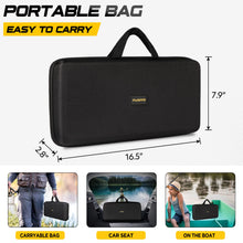 Load image into Gallery viewer, PLUSINNO Fishing Rod and Reel Combos -24 Ton Carbon Fiber Telescopic Fishing Pole - Spinning Reel 12 +1 Shielded Bearings Stainless Steel BB-Free Carrier Bag Case, Travel Saltwater Freshwater Fishing