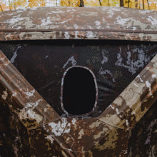 Load image into Gallery viewer, Barronett Blinds® Pentagon™ Heavy-Duty, Portable Hunting Blind, 5-Sided Hub Blind, 600 Denier Fabric, Low Profile Windows, 4-Person, Crater™ Harvest, 72” x 96” x 96”, PTHD550CH