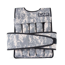 Load image into Gallery viewer, CAP Barbell 40-Pound Adjustable Weighted Vest, Camouflage