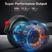 Load image into Gallery viewer, HEZZO Eu Us Warehouse Electric Scooter 8.5" 36v 350W 10.4ah Self-balance 15mph Folding Kick Escooter Smart App Free Shipping