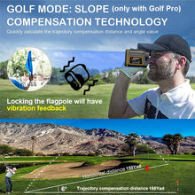 Load image into Gallery viewer, SNDWAY 600M 1000M 1500M Range Finder Telemeters Golf Rangefinder Distance Meter Professional Angle High Speed Continuous Measure