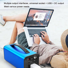 Load image into Gallery viewer, 180W 45000mAh Mobile Power Station Solar Generator 110V 220V Portable Power Bank Power Plant Fast Charging For Outdoor Camping