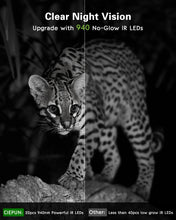 Load image into Gallery viewer, Trail Camera 6K 72MP Night Photo Video Multifunction Outdoor Hunting Animal Observation Monitor IP66 Waterproof Hunting Camera