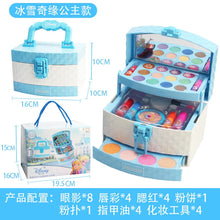 Load image into Gallery viewer, New Disney girls frozen 2 elsa anna princess Makeup suitcase