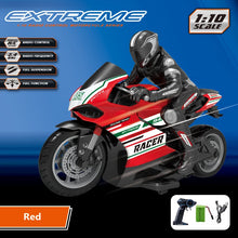 Load image into Gallery viewer, 1:10 Stunts Off-road Climbing Drift Flick RC Motorcycle