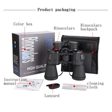 Load image into Gallery viewer, Luxun 20x50 High Maginification Zoom Porro Binocular HD Military Powerful Optical Telescope Wide Angle for Outdoor Hunting
