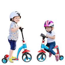 Load image into Gallery viewer, 3 In 1 Deformable Children's Scooter Kids Balance Car Scooter for Kids Balance Bike Tricycle for Kids Baby Walker Swing Car