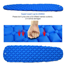 Load image into Gallery viewer, Widesea Camping Inflatable Mattress In Tent Folding Camp Bed Sleeping Pad Picnic Blanket Travel Air Mat Camping Equipment