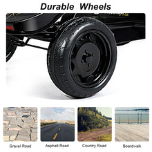 Load image into Gallery viewer, Go Kart Pedal Powered Kids Ride on Car 4 Wheel Racer Toy w/ Clutch & Hand Brake