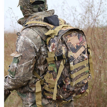 Load image into Gallery viewer, Waterproof Bionic Camouflage Hunting Fishing Backpack Wear Resistant Oxford Fabric 40L Multi-Functional Double Shoulder Bag