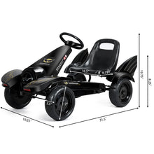 Load image into Gallery viewer, Go Kart Pedal Powered Kids Ride on Car 4 Wheel Racer Toy w/ Clutch & Hand Brake