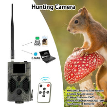 Load image into Gallery viewer, Outdoor 2G HC300M 1080P Cellular Trail Cameras Wild Trap Game Night Vision Hunting Security Wireless Waterproof Motion Activated
