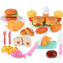 Load image into Gallery viewer, Kid's Kitchen Toys Simulation Microwave Oven Educational Toys