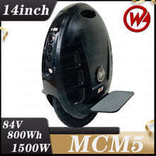 Load image into Gallery viewer, Gotway MCM5 800Wh 84V Single Wheel Scooter One Wheel 14inch Electric Unicycle Balanced Unicycle Ride