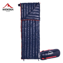 Load image into Gallery viewer, Widesea Camping Ultralight Sleeping Bag Down Waterproof Lazy Bag Portable Storage Compression Slumber Bag Travel Sundries Bag