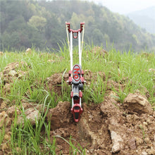 Load image into Gallery viewer, New Wolf King Slingshot Hunting Powerful Catapult Mechanical Slingshot Rifle Portable Stretch Outdoor Distance Shooting Toy