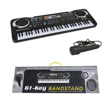 Load image into Gallery viewer, Portable 61 Key Electronic Piano Organ With Microphone Simulated Keyboard Music Instrument Toy Gift For Children Practice Learn