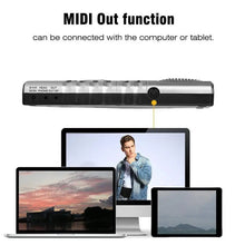 Load image into Gallery viewer, Electronic Organ Keyboard Enlightenment Piano For 61-Key Electronic Organ Hand Roll Piano with Loudspeaker for Children Adult