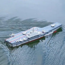 Load image into Gallery viewer, Mini Remote Control Aircraft Carrier Military Model Ship Toy Kids
