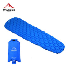 Load image into Gallery viewer, Widesea Camping Inflatable Mattress In Tent Folding Camp Bed Sleeping Pad Picnic Blanket Travel Air Mat Camping Equipment