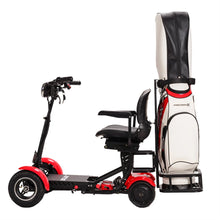 Load image into Gallery viewer, 4 wheel mobility medical fold up fat tire golf scooters for adults handicapped for elderly