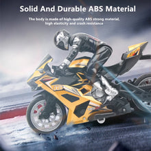 Load image into Gallery viewer, 1:10 Scale Simulation Remote Control Motorcycle Shock Absorb Tires Anti-Collision 60Mins Flight Time 80M Control Distance RC Toy