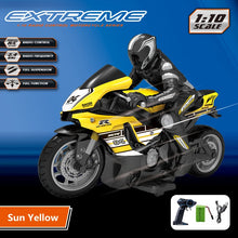 Load image into Gallery viewer, 1:10 Stunts Off-road Climbing Drift Flick RC Motorcycle