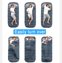 Load image into Gallery viewer, BSWolf Large Camping Sleeping bag lightweight 3 season loose widen bag long size for Adult rest Hiking fishing