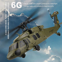 Load image into Gallery viewer, K170 RC Helicopter UH-60L 4 Channel Remote Control brushless Helicopters with Gyro and LED Light Durable Airplane Wltoys Toy