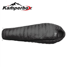 Load image into Gallery viewer, Ultralight Trekking Sleeping Bag Down Blanket Thermal for Cold Us Military Compression Winter Camping Waterproof Goose Warm