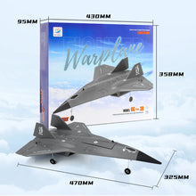Load image into Gallery viewer, FX9672 RC Plane 4CH 2.4G Wireless Remote Control Airplane Jet Concealed Culvert Design with Powerful Motors Aircraft Toys