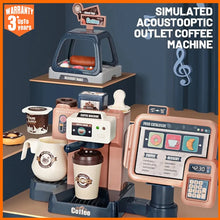 Load image into Gallery viewer, Kids Coffee Machine Toy Set Kitchen Toys Simulation